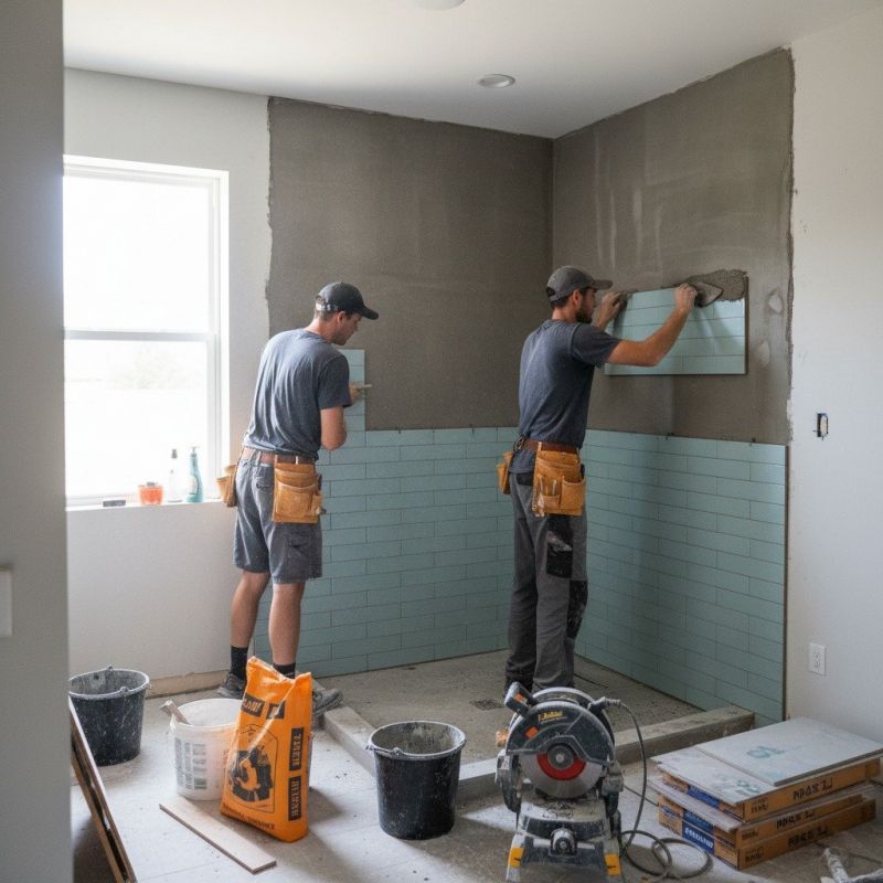 Shower Floor Tiling in Denver County, CO