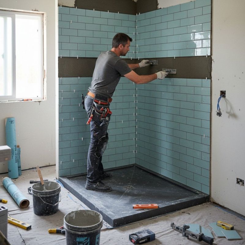 Tile Shower Installation in Longmont, CO
