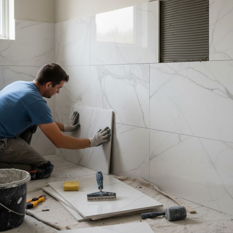 Marble Floor Installation