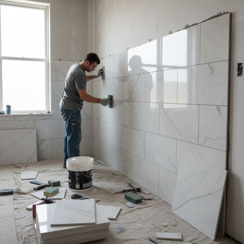 Marble Floor Installation