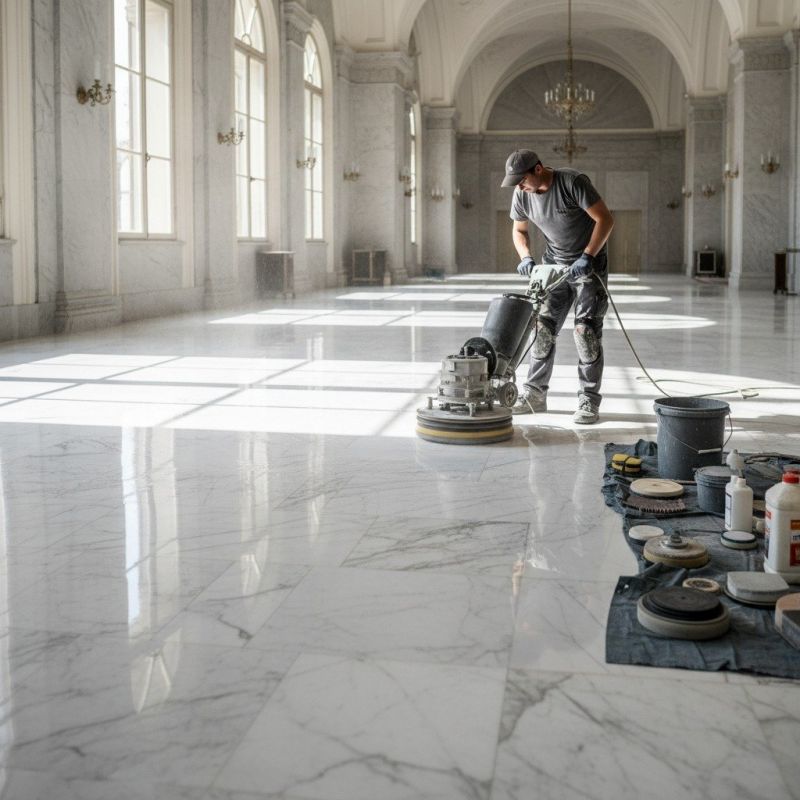 Marble Floor Installation