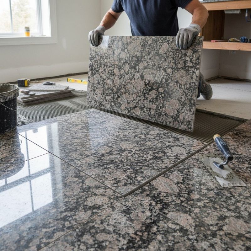 Granite Tile Installation in Olathe, KS