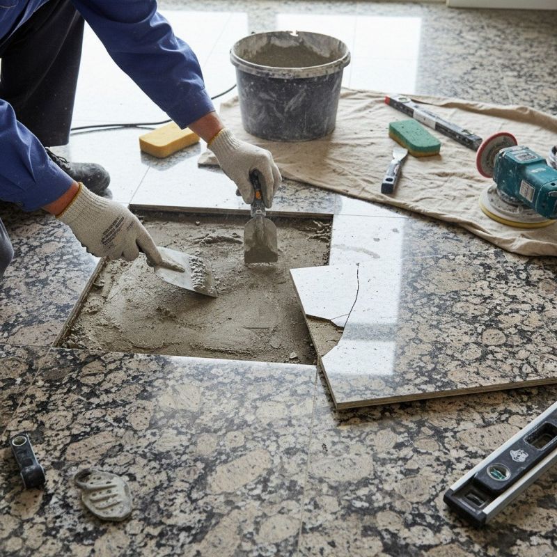 Granite Tile Repair in Overland Park, KS