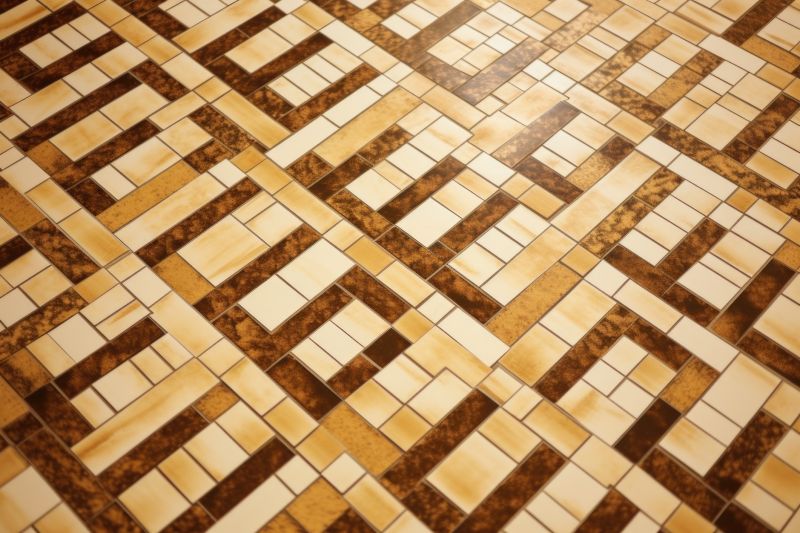 Mosaic Tile Floor Installation in Fredericksburg, VA