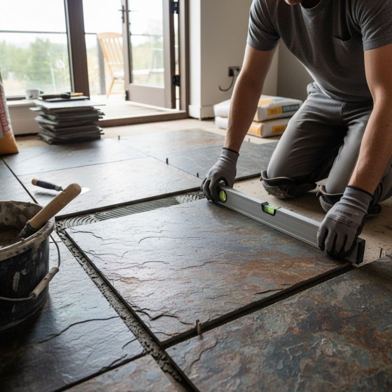 Stone Floor Installation in Alpharetta, GA