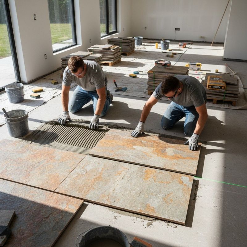 Stone Flooring Installation in Wilmington, NC