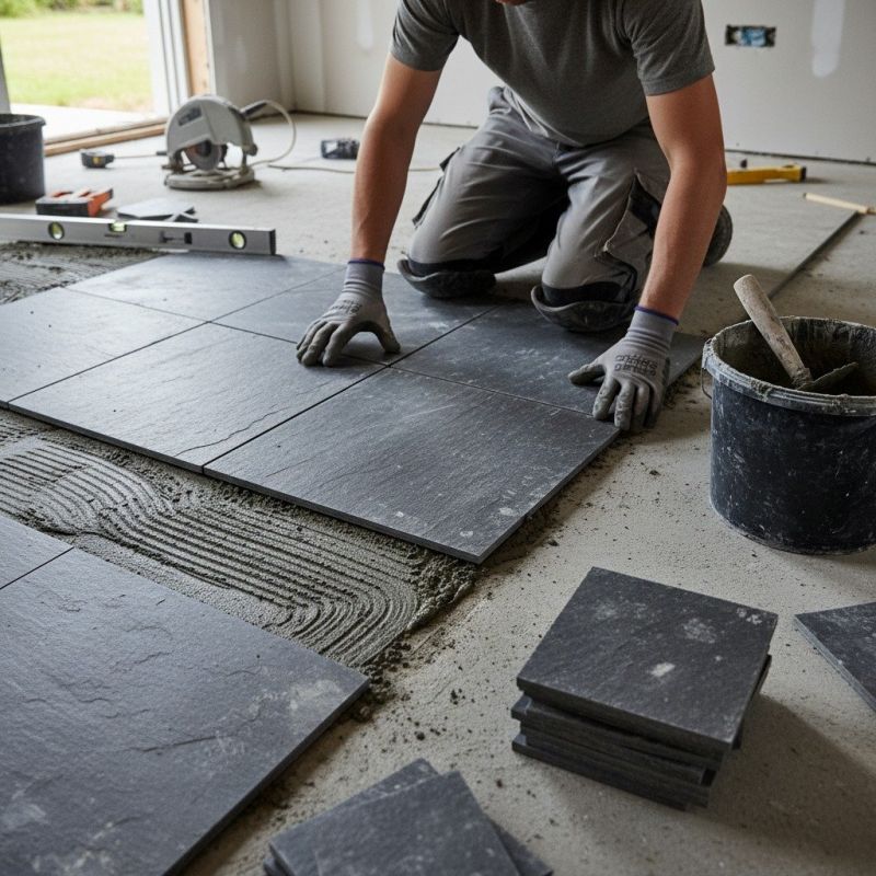 Stone Flooring Installation in Olathe, KS