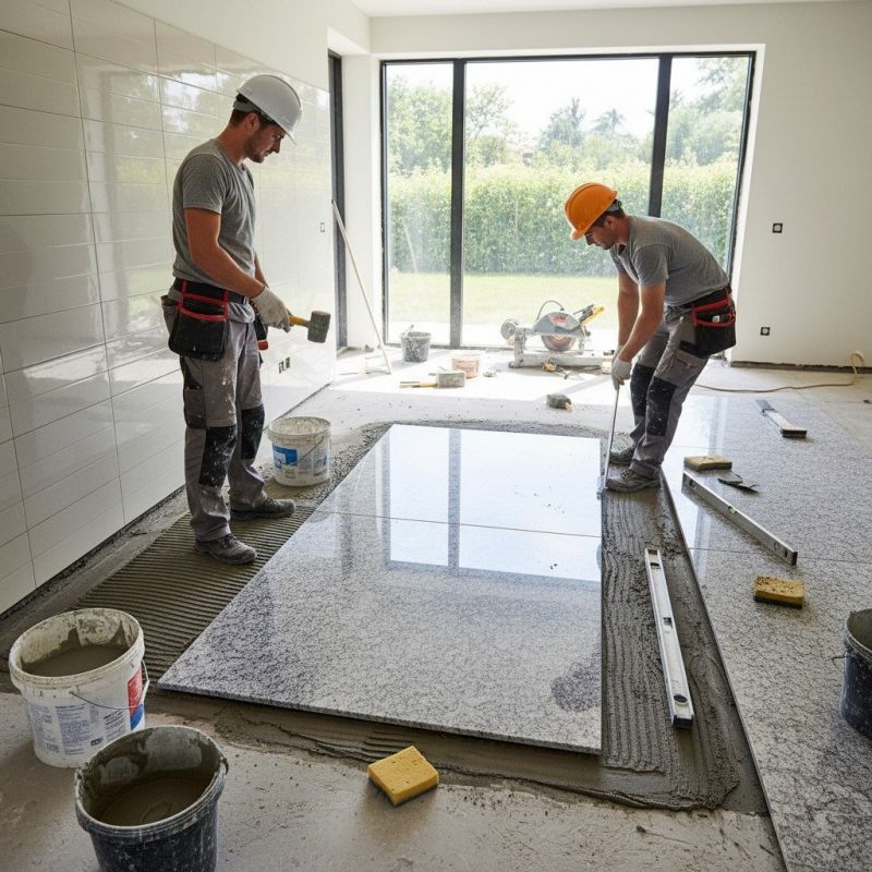 Terrazzo Tile Installation in Olathe, KS