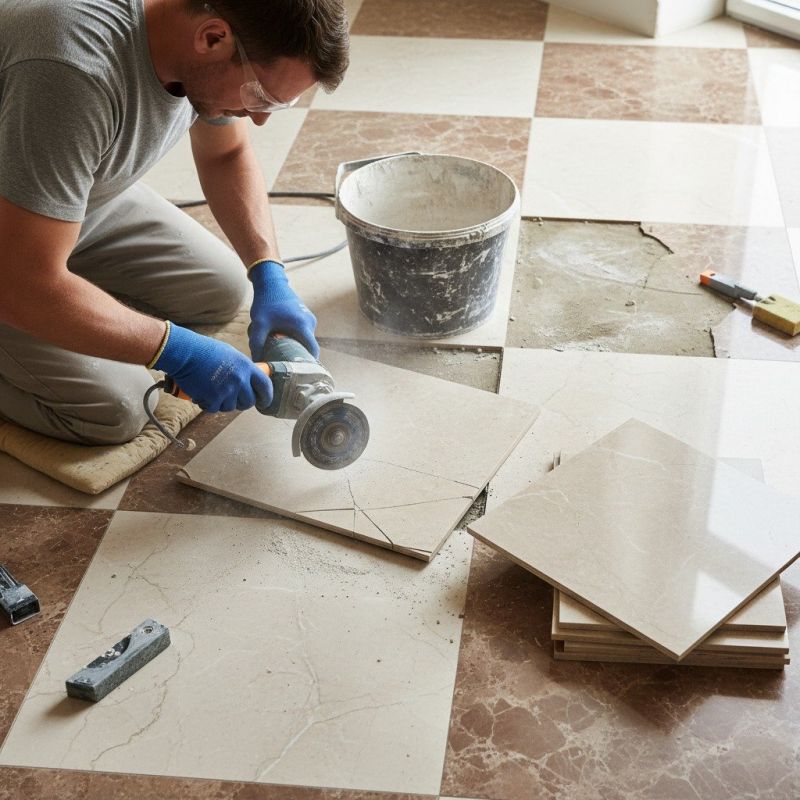 Terrazzo Tile Repair in Kansas City, KS