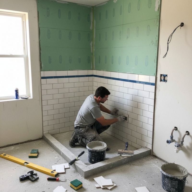 Tile Shower Installation in Denver County, CO