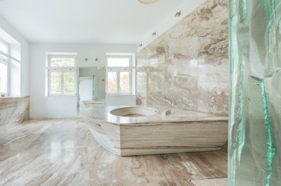 Marble Floors are Low Maintenance and Easy to Clean!